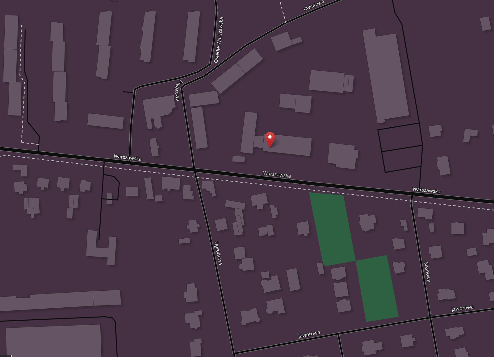 Mapa: ul. Warszawska 57, 05-190 Nasielsk